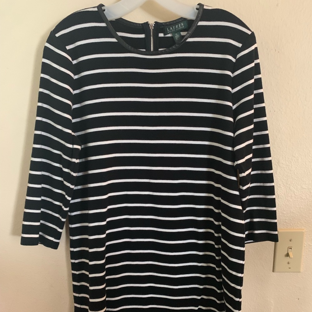 Ralph Lauren Stripped Dress, Size XL